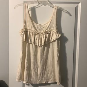 J. Crew Ruffle Tank Top